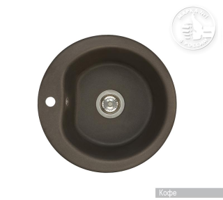 Мойка кухонная Акватон Мида 51 см кофе